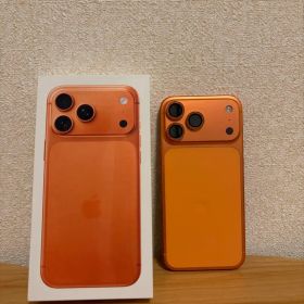 Apple iPhone 17pro max オレンジ 美品 本日のみ値下げ