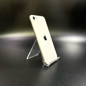 アップル(Apple)の【全額返金保証】【最速発送】Apple iPhone iPhone SE（第3世代） 64GB スターライト Softbank 美品 動作確認済(スマートフォン本体)