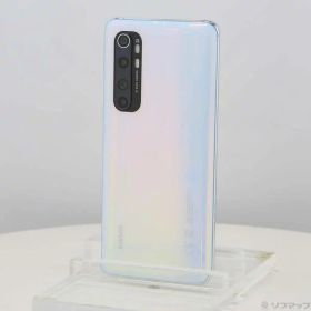 【中古】XIAOMI Mi Note 10 Lite 128GB グレイシャーホワイト M2002F4LG SIMフリー 【295-ud】