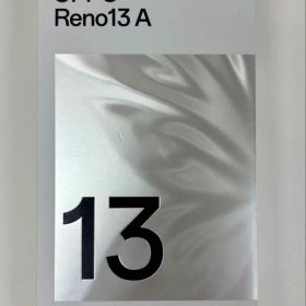 新品未使用 OPPO Reno13 A アイスブルー SIMフリー UQ