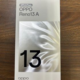 新品未使用 OPPO Reno13A本体128gb アイスブルー