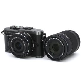 【中古】[良品] Olympus / OM System（オリンパス） OLYMPUS PEN E-PL10 EZダブルズームキット [ブラック] _GP00007262