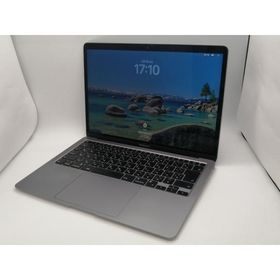 【中古】Apple MacBook Air 13インチ M1(CPU:8C/GPU:7C) 8GB/256GB スペースグレイ MGN63J/A (M1・2020)【広島本通】保証期間１ヶ月【ランクC】
