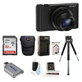 【中古】 ソニー(SONY) コンパクトデジタルカメラ Cyber-shot DSC-WX500 ブラック 光学ズーム30倍(24-720mm) 180度可動式液晶モニター DSC-WX500 BC