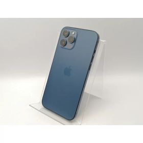 【中古】Apple docomo 【SIMロック解除済み】 iPhone 12 Pro Max 128GB パシフィックブルー MGCX3J/A【川越クレアモール】保証期間1ヶ月【ランクC】