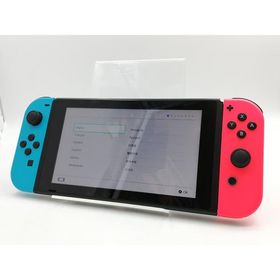 【中古】Nintendo Switch 本体 Joy-Con(L) ネオンブルー/(R) ネオンレッド HAD-S-KABAH 【2022年11月】【福岡筑紫】保証期間１ヶ月【ランクB】