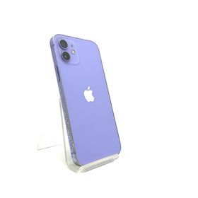 アップル(Apple)の【全額返金保証】【最速発送】Apple iPhone iPhone 12 64GB パープル Softbank 動作確認済(スマートフォン本体)