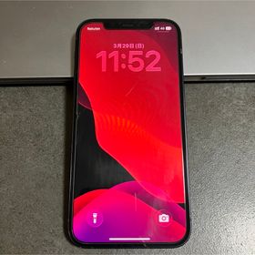 アップル(Apple)の【中古】APPLE iPhone 12 128GB ブラックSIMフリー(スマートフォン本体)