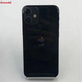 【中古】iPhone12 mini 64GB ブラック MGA03J/A docomo版SIMフリー 訳あり