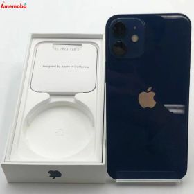 【中古】iPhone12 mini 128GB ブルー MGDP3J/A docomo版SIMフリー 訳あり