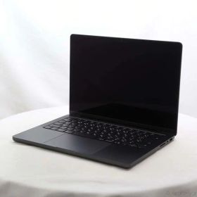 【中古】Apple(アップル) 〔展示品〕 MacBook Pro 14.2-inch Late-2025 MDE04J／A Apple M5 10コアCPU_10コアGPU 16GB SSD512GB スペースブラック 〔macOS v26.3.2〕 【258-ud】