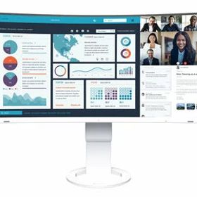 EIZO 液晶ディスプレイ 37.5型/3840×1600/ホワイト EV3895-WT