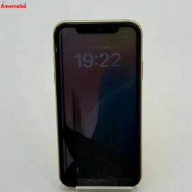 【中古】iPhoneXR 64GB イエロー MT082J/A AU版SIMフリー ジャンク品