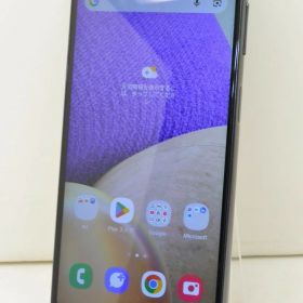 白ロム au SIMフリー SAMSUNG Galaxy A32 5G 64GB Android13 オーサムブラック SCG08 初期化済 【m030480】【中古】【K20260401】