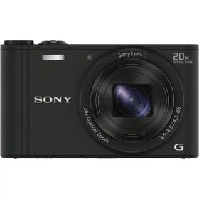 【中古】（新古品） SONY(ソニー) デジタルカメラ Cyber-shot WX350 光学20倍 ブラック DSC-WX350-B