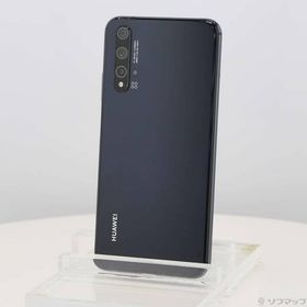 〔中古〕HUAWEI(ファーウェイ) HUAWEI nova 5T 128GB ブラック NOVA5TBLACK SIMフリー〔276-ud〕