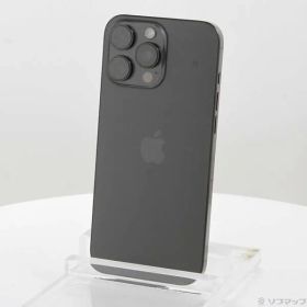 ソフマップ 〔中古品〕 iPhone16 Pro Max 256GB ブラックチタニウム MYWG3J／A SIMフリー【262】