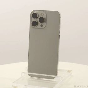 ソフマップ 〔中古品〕 iPhone16 Pro Max 256GB ナチュラルチタニウム MYWK3J／A SIMフリー【262】