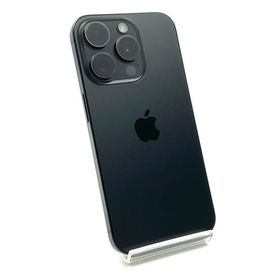 【全額返金保証】【最速発送】 iPhone 15 Pro 128GB ブラック SIMフリー 白ロム 動作確認済 77%