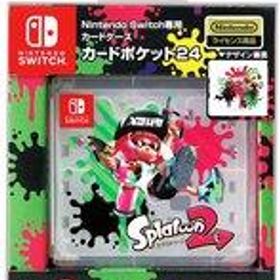 【中古】ニンテンドースイッチハード カードポケット24 スプラトゥーン2 (SWITCH用)