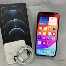 SIMロック解除済み【Softbank】iPhone 12 Pro MGM83J/A 128GB パシフィックブルー