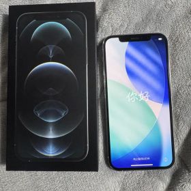 Apple iPhone 12 pro シルバー本体 充電ケーブル付き