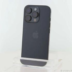 ソフマップ 〔中古品〕 iPhone16 Pro 256GB ブラックチタニウム MYN03J／A SIMフリー【269】