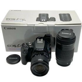 ☆☆【中古】CANON キャノン EOS Kiss X10 ダブルズームキット デジタル一眼レフ 箱付き Bランク
