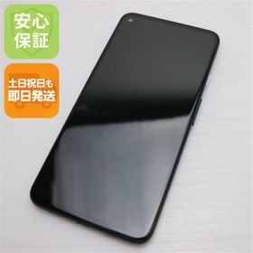 アンドロイド(ANDROID)のSIMフリー Google Pixel 4a (5G) ブラック M555(スマートフォン本体)