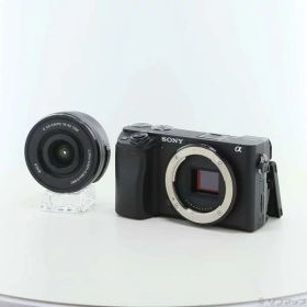 【中古】SONY(ソニー) α6400 ILCE-6400L パワーズームレンズキット ブラック 【262-ud】