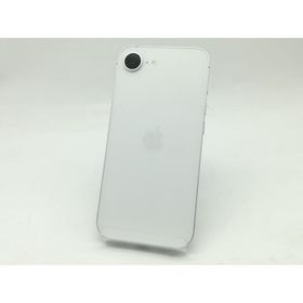 【中古】Apple au 【SIMフリー】 iPhone 17e 256GB ホワイト MHRP4J/A【広島】保証期間１ヶ月【ランクA】