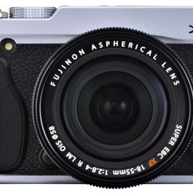 【中古】FUJIFILM フジフイルム X-E1 レンズキット シルバー