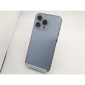 【中古】Apple SoftBank 【SIMフリー】 iPhone 13 Pro 128GB シエラブルー MLUK3J/A【広島本通】保証期間1ヶ月【ランクC】