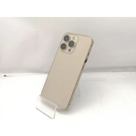 【中古】Apple au 【SIMフリー】 iPhone 13 Pro 128GB ゴールド MLUH3J/A【新宿東口】保証期間1ヶ月【ランクC】