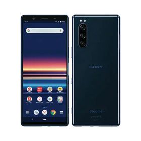 【SIMロック解除済】docomo Xperia5 SO-01M Blue SONY 当社3ヶ月間保証 中古 イオシス