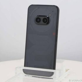 〔中古〕Nothing Nothing Phone (2a) 128GB ブラック A10400067 SIMフリー〔262-ud〕
