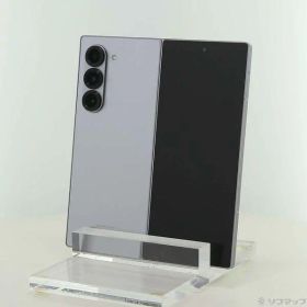 【中古】SAMSUNG(サムスン) Galaxy Z Fold6 512GB シルバーシャドウ SM-F956QZSESJP SIMフリー 【258-ud】