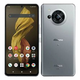 【中古】【安心保証】 AQUOS R7 SH-52C[256GB] docomo シルバー