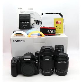 Canon デジタル一眼レフカメラ EOS 80D ダブルズームキット EF-S18-55 IS STM/EF-S55-250 IS STM付属 EOS80D-WKIT