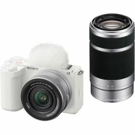 【対象ショップ限定 先着1000円OFFクーポン】ソニー SONY VLOGCAM ZV-E10M2X-W ホワイト αEマウントデジタル一眼カメラ ダブルズームレンズキット ZVE10M2XW