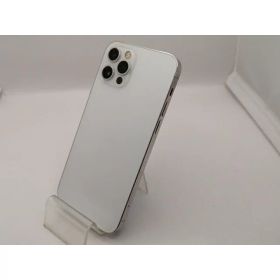 【中古】Apple SoftBank 【SIMロック解除済み】 iPhone 12 Pro 256GB シルバー MGMA3J/A【なんば】保証期間1ヶ月【ランクC】