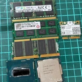 Intel Core i7-8700 CPUとメモリなどPCパーツセット