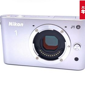 【中古】 【並品】 ニコン Nikon 1 J1 ボディ シルバー 【ミラーレス一眼】