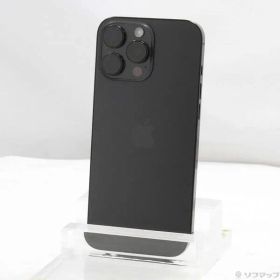 ソフマップ 〔中古品〕 iPhone16 Pro Max 512GB ブラックチタニウム MYWL3J／A SIMフリー【377】