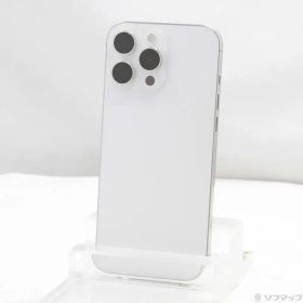 ソフマップ 〔中古品〕 iPhone16 Pro Max 512GB ホワイトチタニウム MYWM3J／A SIMフリー【377】