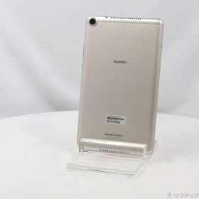 〔中古〕HUAWEI(ファーウェイ) MediaPad M5 lite 8 64GB シャンパンゴールド JDN2-W09 Wi-Fi〔262-ud〕