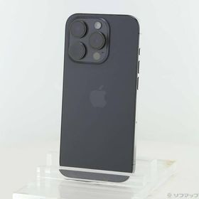 〔中古〕Apple(アップル) iPhone15 Pro 512GB ブラックチタニウム MTUH3J／A SIMフリー〔276-ud〕