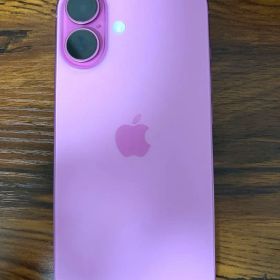 iPhone16 ピンク 128GB 美品 バッテリー100% 箱あり