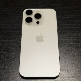iPhone16 pro シルバー ホワイトチタニウム 128gb 美品91%