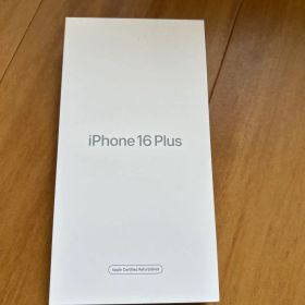 未開封新品iPhone16plus ウルトラマリン 128GB整備済製品